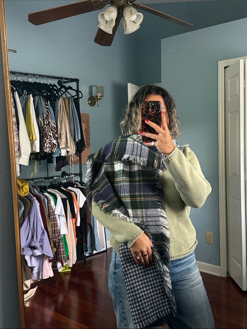 double sided scarf